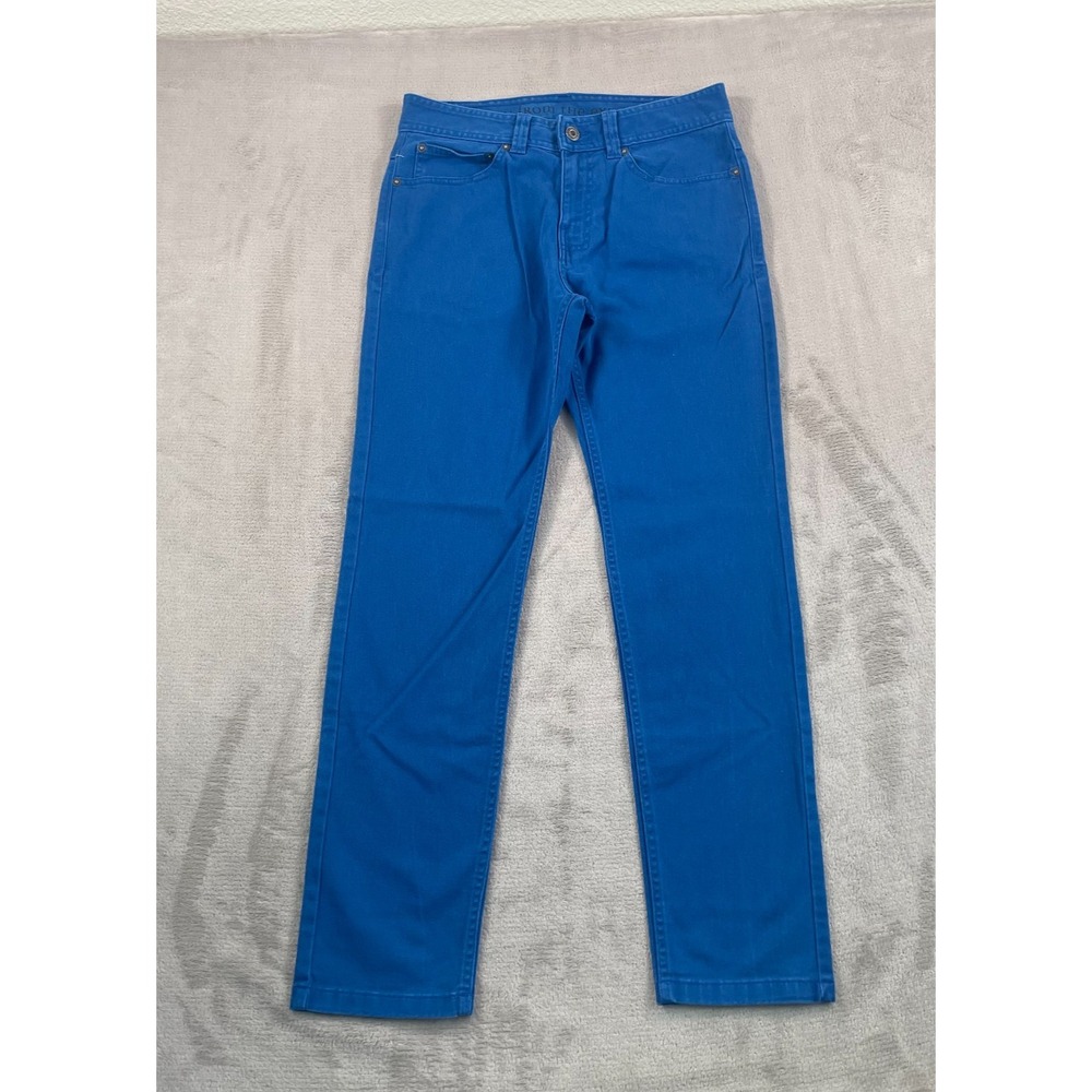 Prana Mens Theorem Slim Fit Jeans Men 29x30 (tag 28) Blue Stretch Denim‎ Travel